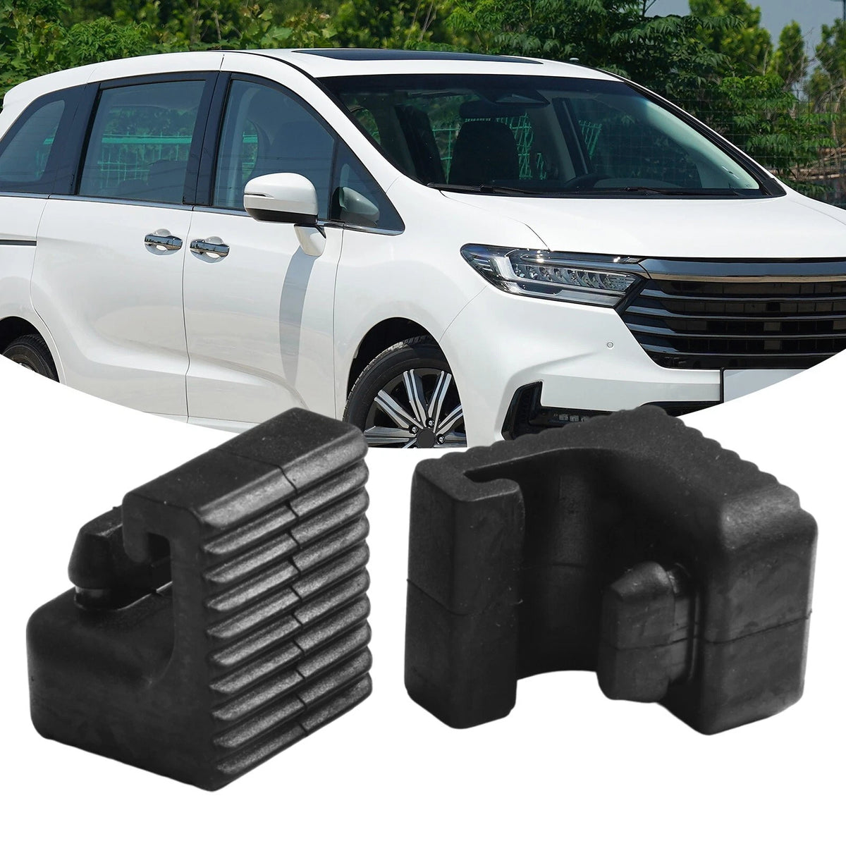 2X Door Rail Stopper for Honda Odyssey (992010)