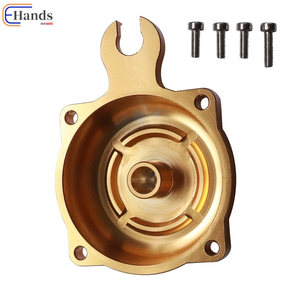 Top Cover for Harley Softail Dyna FXR CV40 Carburetor (Yellow)