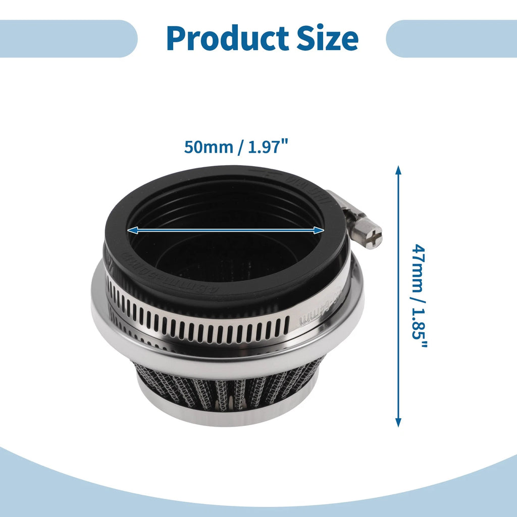 Air Filter for Motorcycle (50mm)