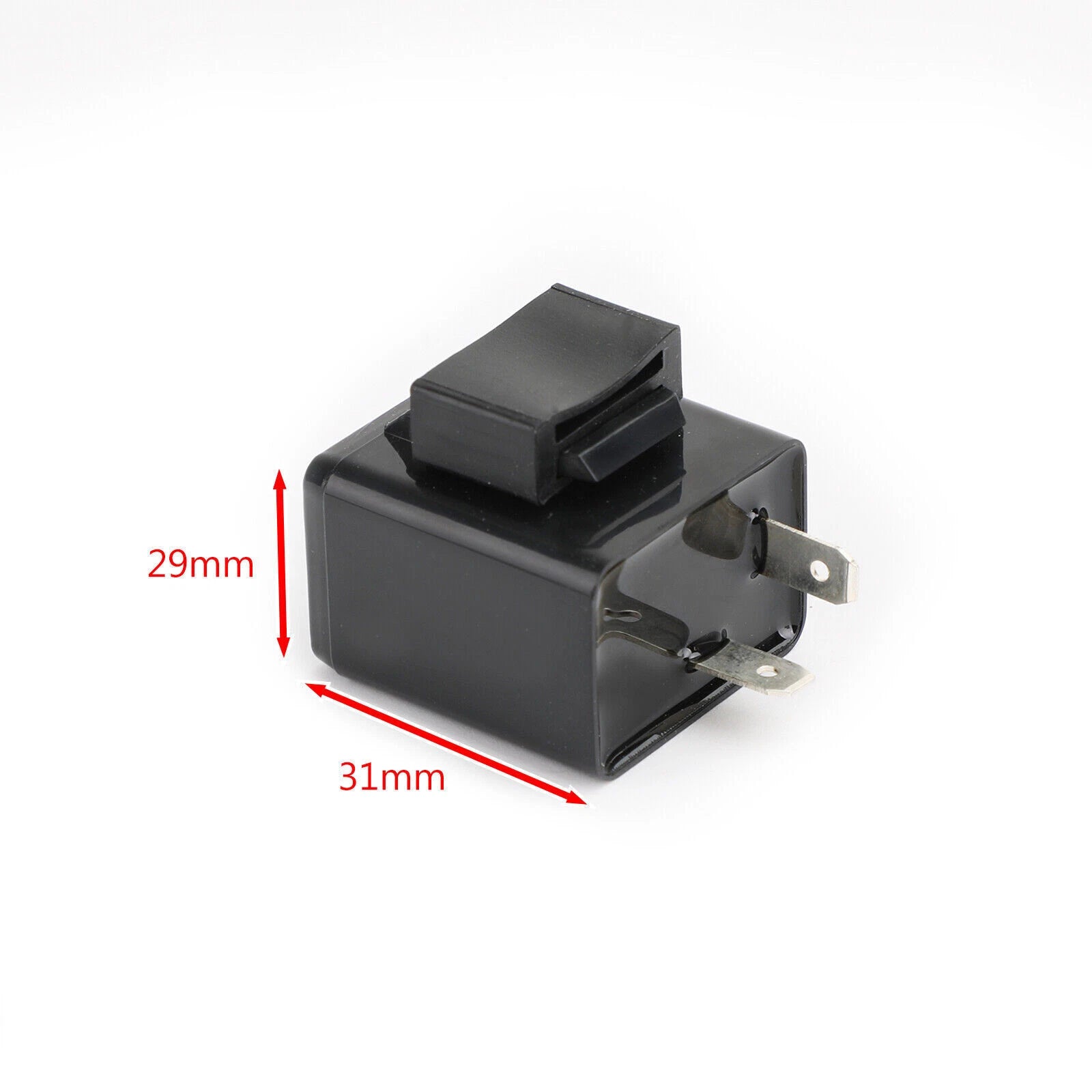 Turn Signal Flasher 12V 2 Prongs for Kawasaki EX250 Ninja EL250 VN1500 (T9)