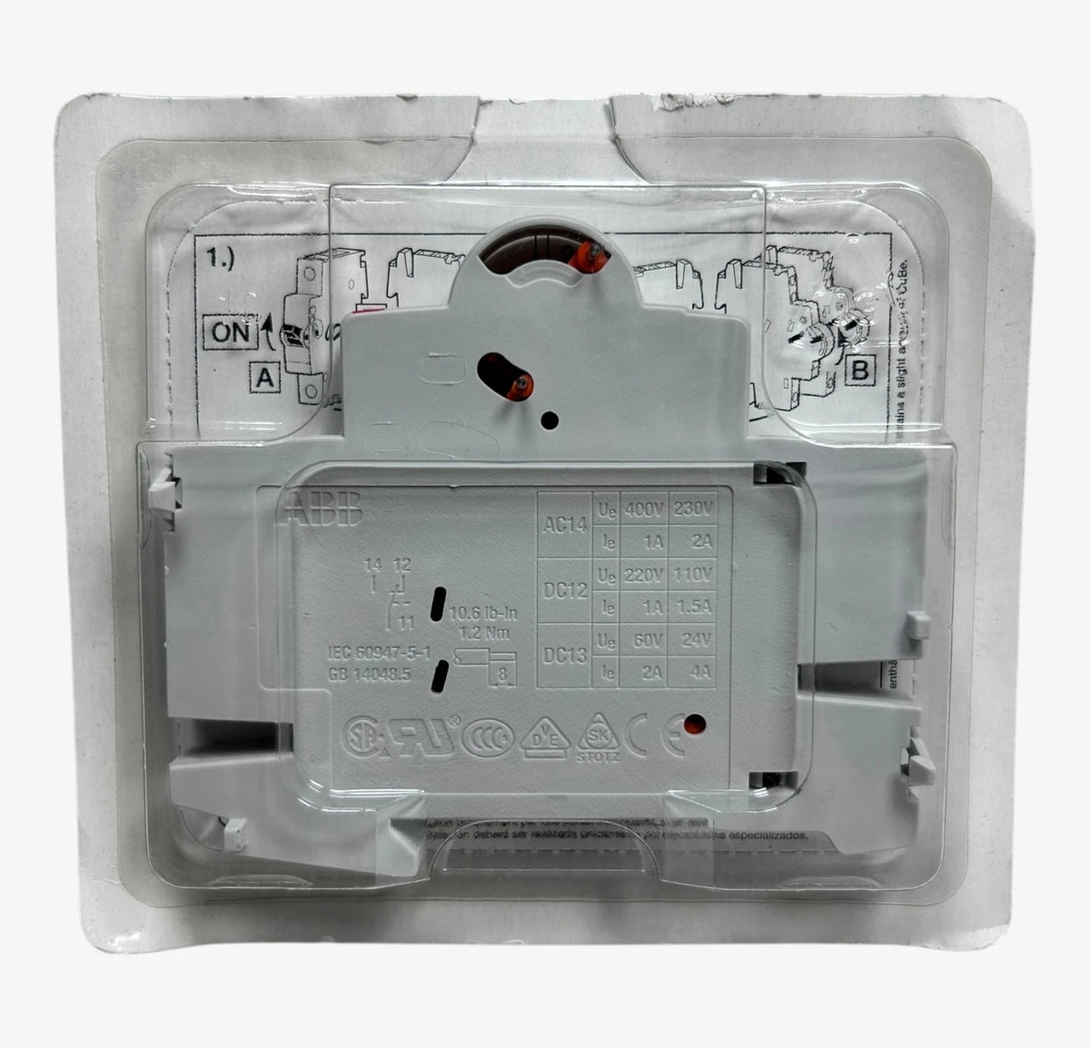 4X Auxiliary Contact ABB S2C-H6R for Various Applications