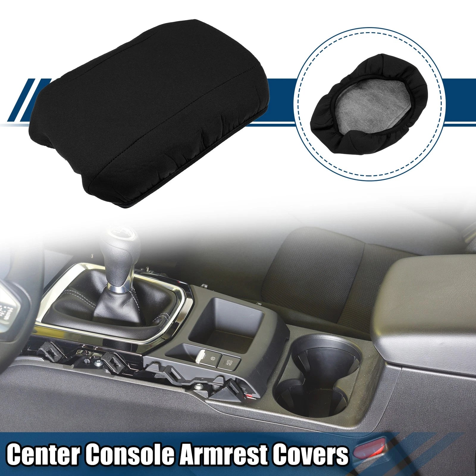 Car Center Console Armrest Covers Replacement for Mazda 6 (2006–2015)