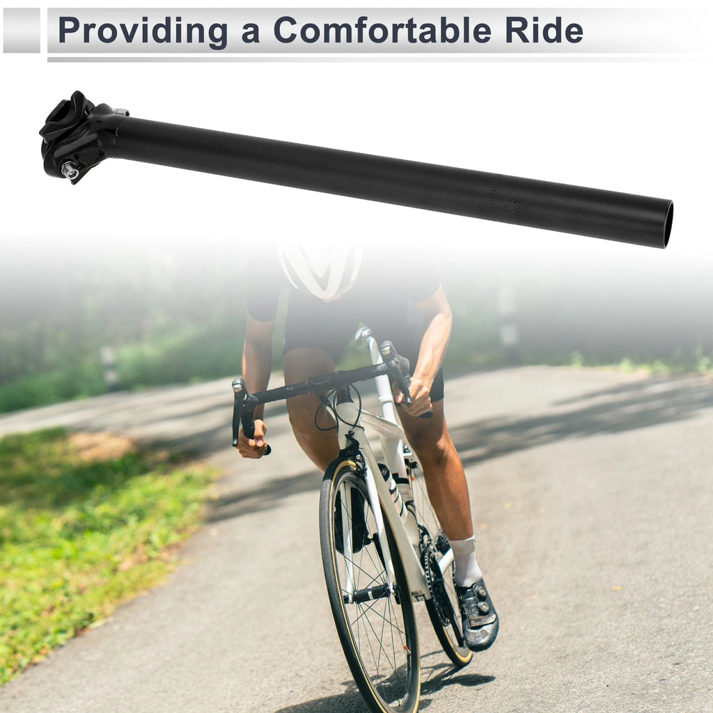 Bike Seat Post 28.6mm Adjustable Angle Replacement for Universal (All Years)