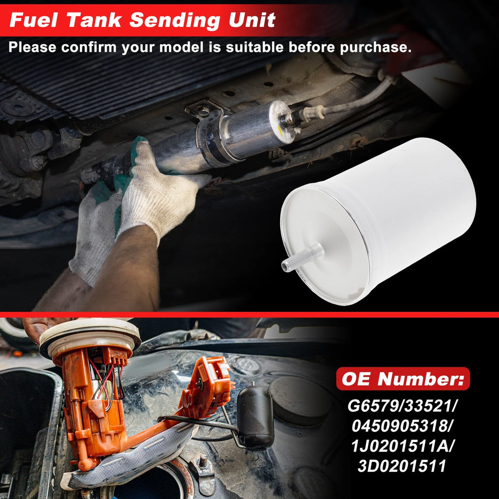 Fuel Filter Assembly Replacement for Audi A4 2002-2005 V6 3.0L (1)