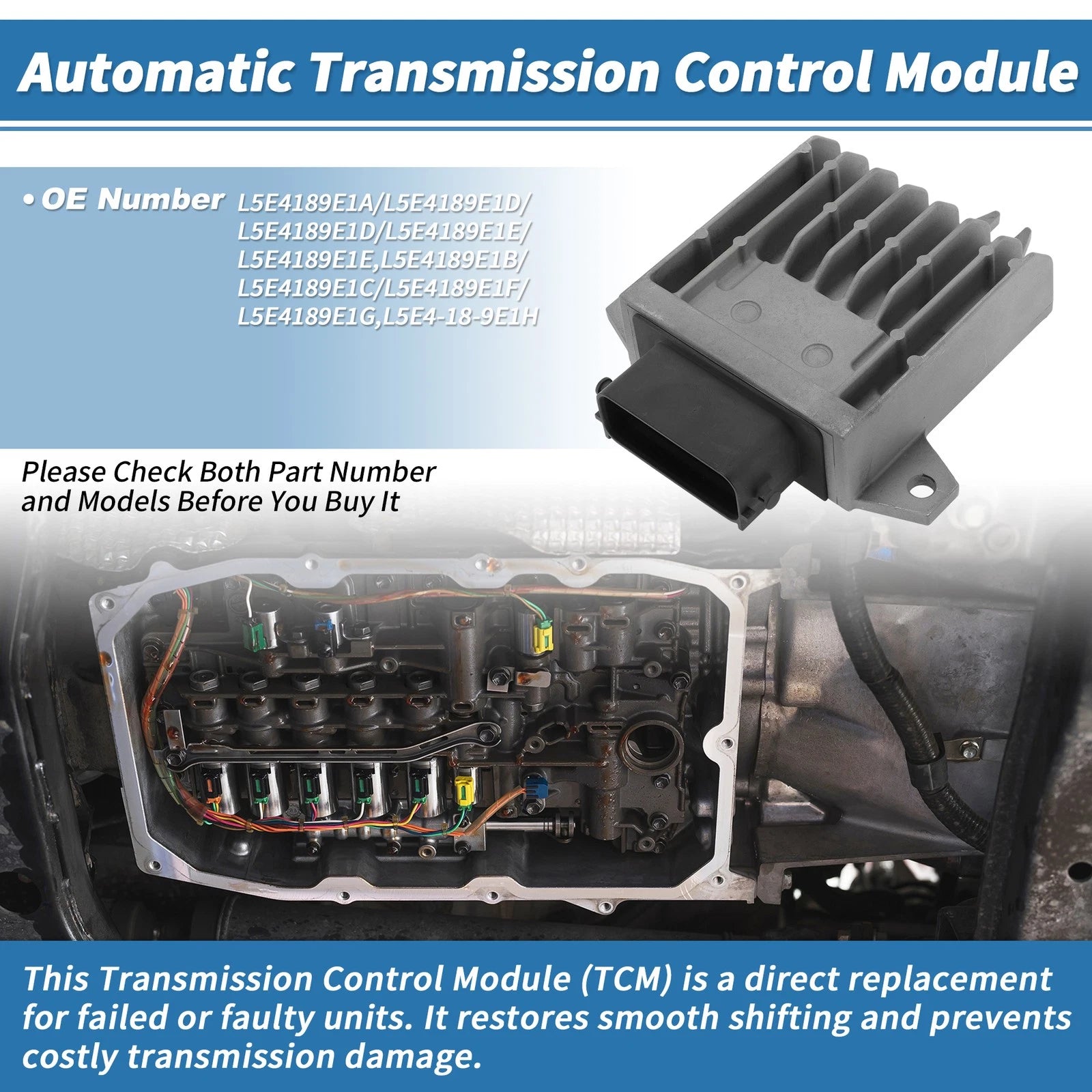 Transmission Control Module Replacement for Mazda 5 2.5L (2012–2015)