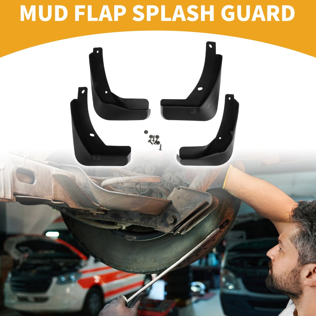 Mud Flap Splash Guard Set for VW Golf 7 Mk7 (2013–2020)