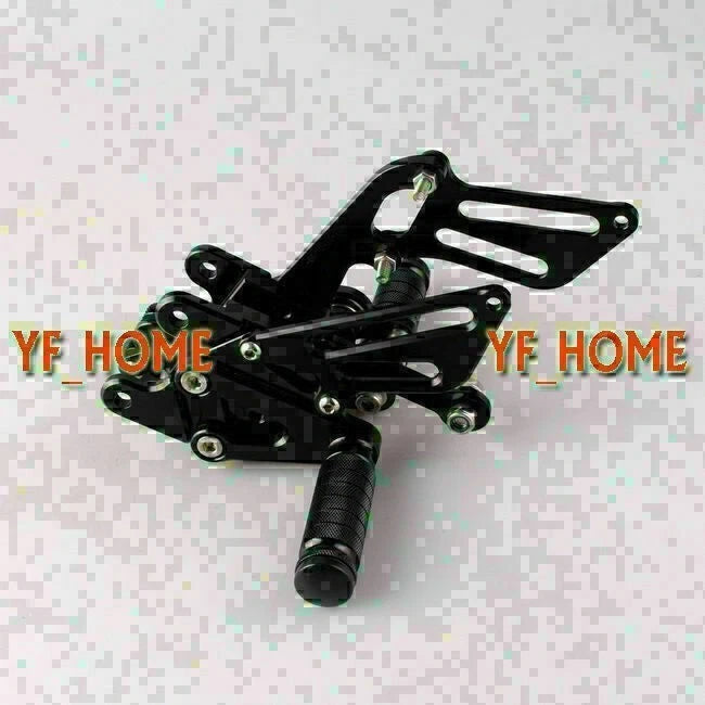Rear Set Rearsets Foot Pegs for Honda CBR 1000RR (2008–2012) Black