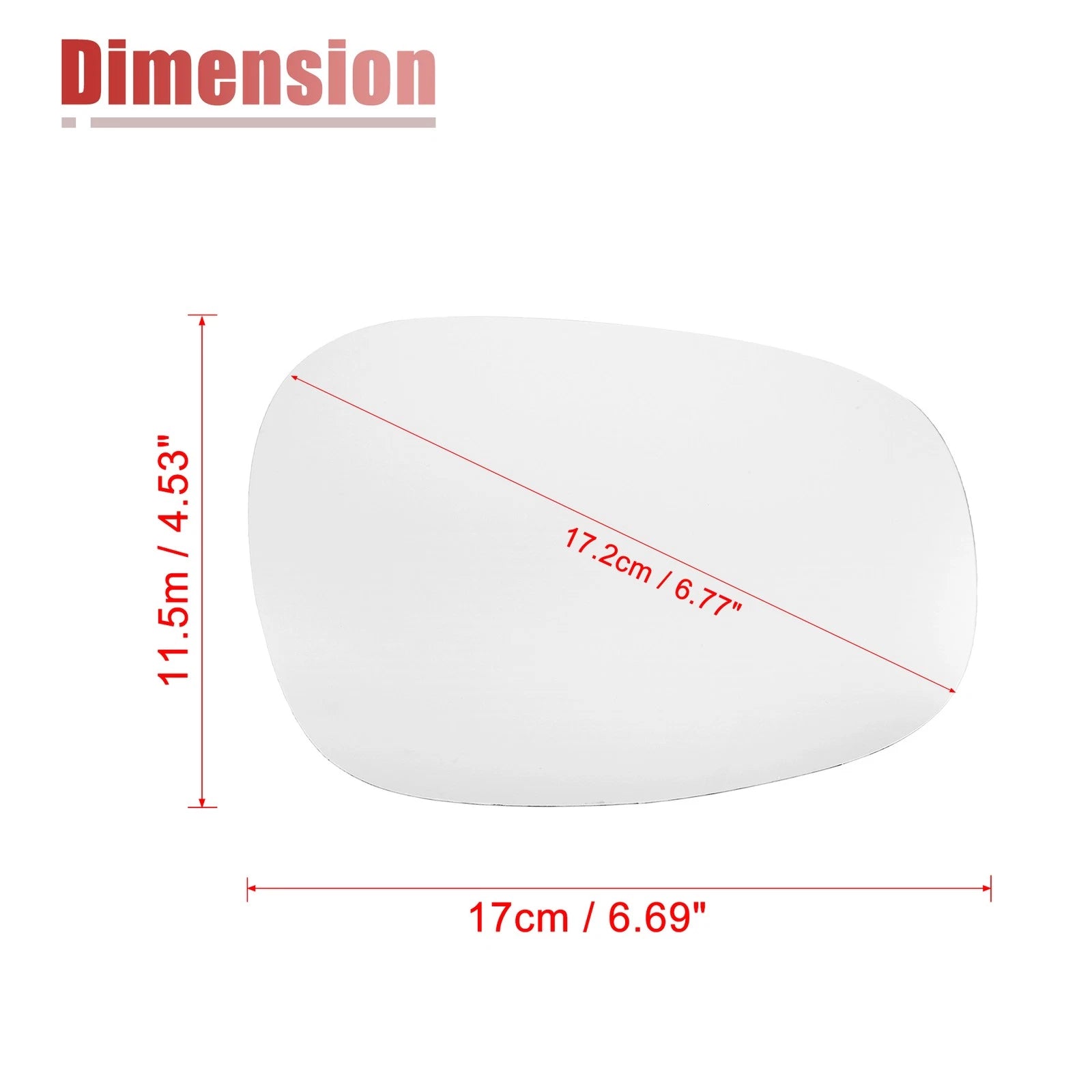 Heated Mirror Glass Replacement Right Side for BMW 128i 135i (2008–2013)