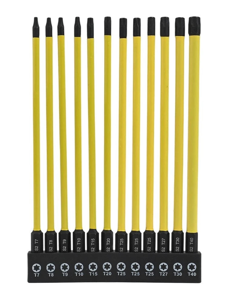 Extended Length 150mm Torx Bit with Magnet for Various Tools