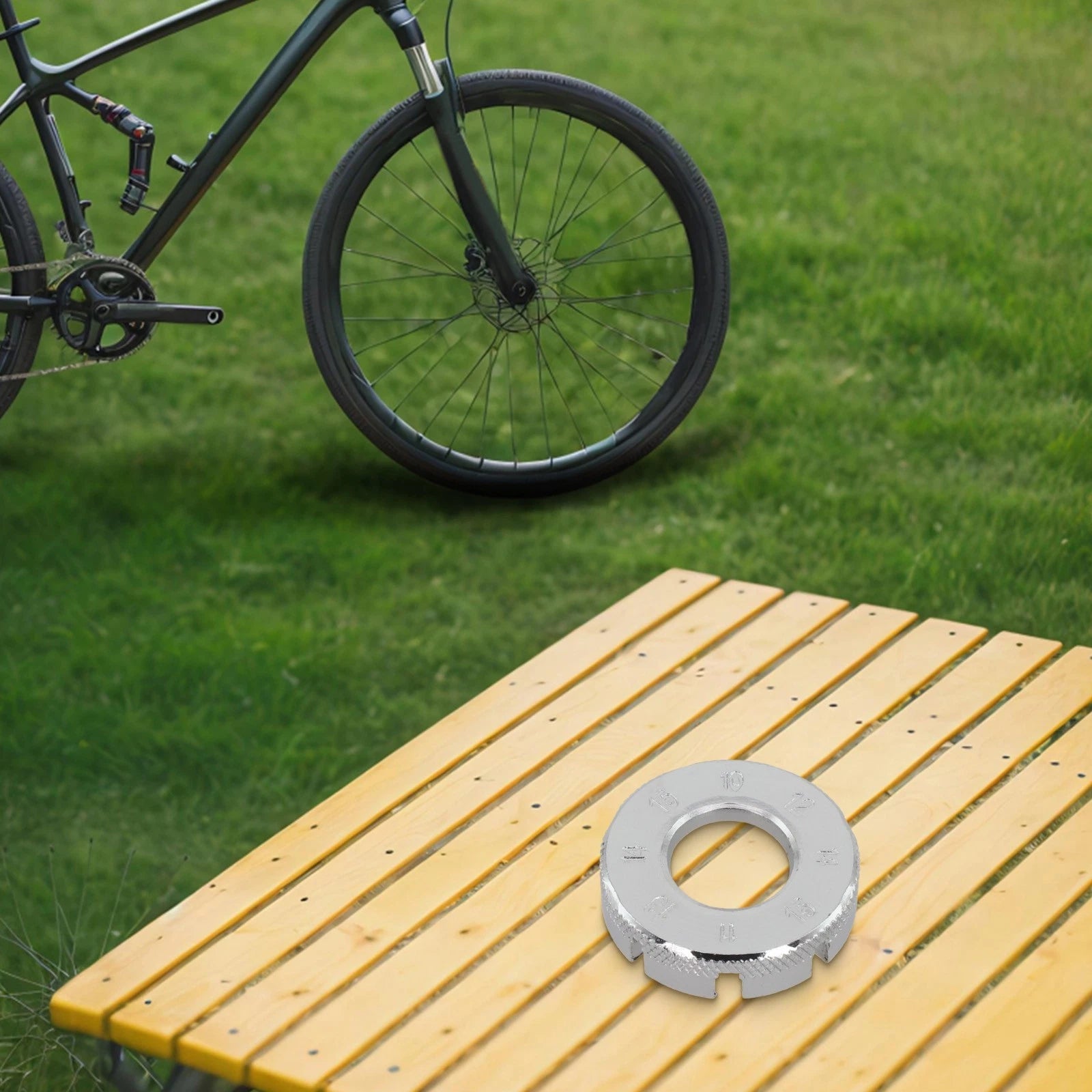Bicycle Wheel Adjustment Tool for Easy Installation (No Modification Required)