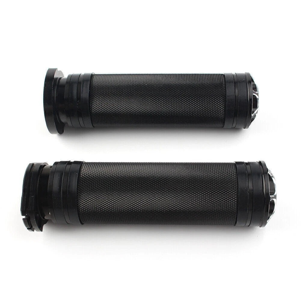 Handle Bar Hand Grips for Harley Sportster Touring Glide Dyna Softail (1")