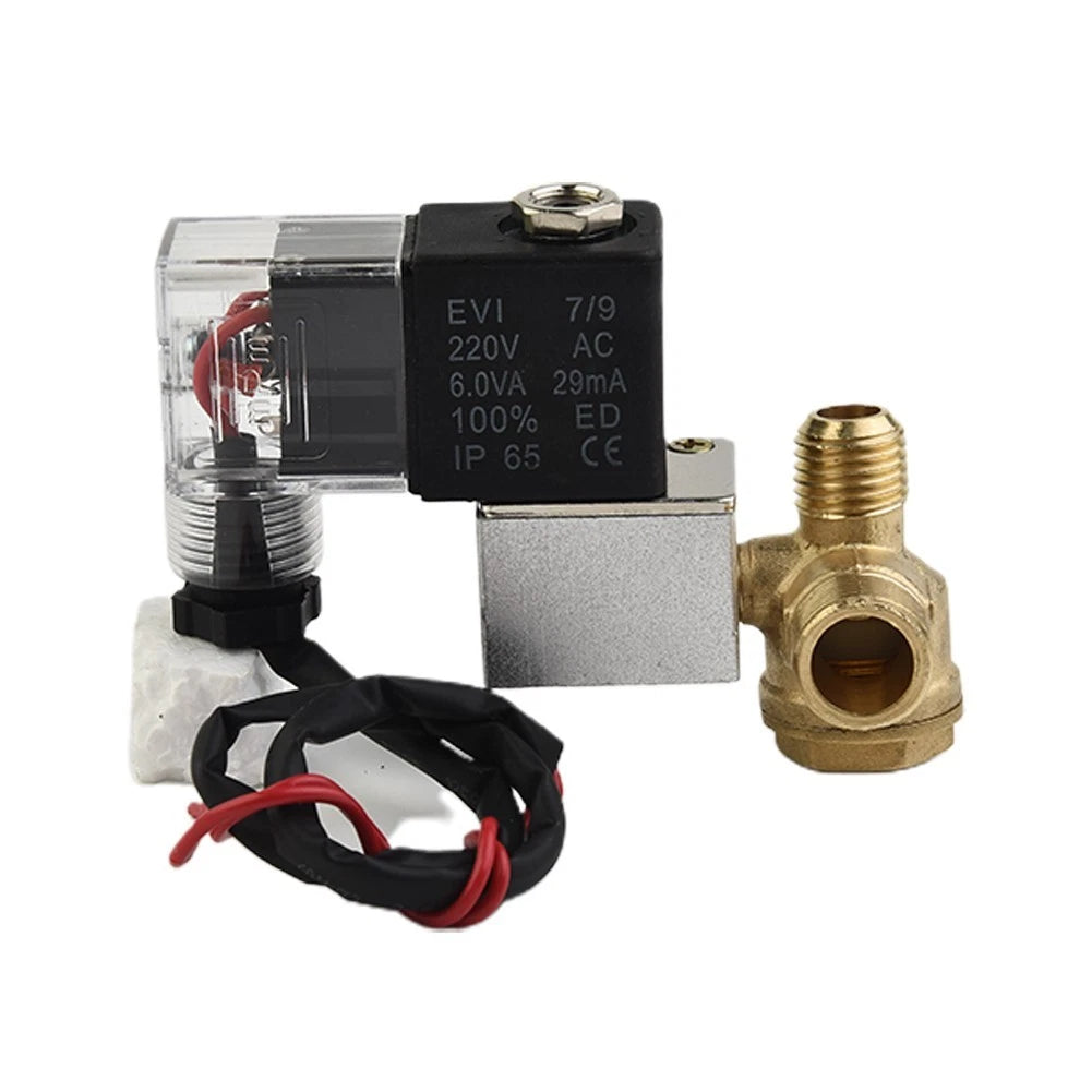 Air Compressor and Pump Kit with LED Light for Universal Use