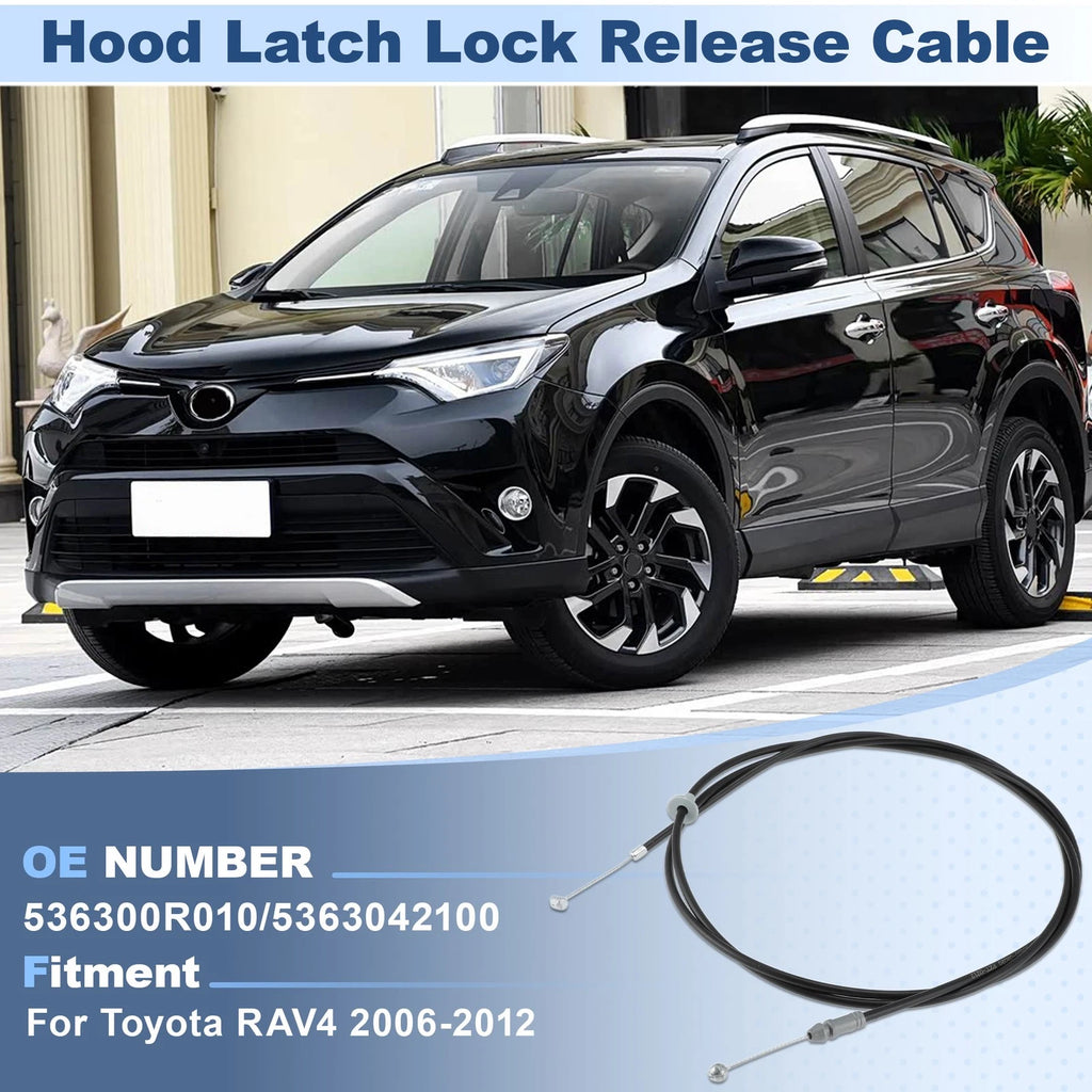 Hood Latch Release Cable for Toyota RAV4 (2006–2012)