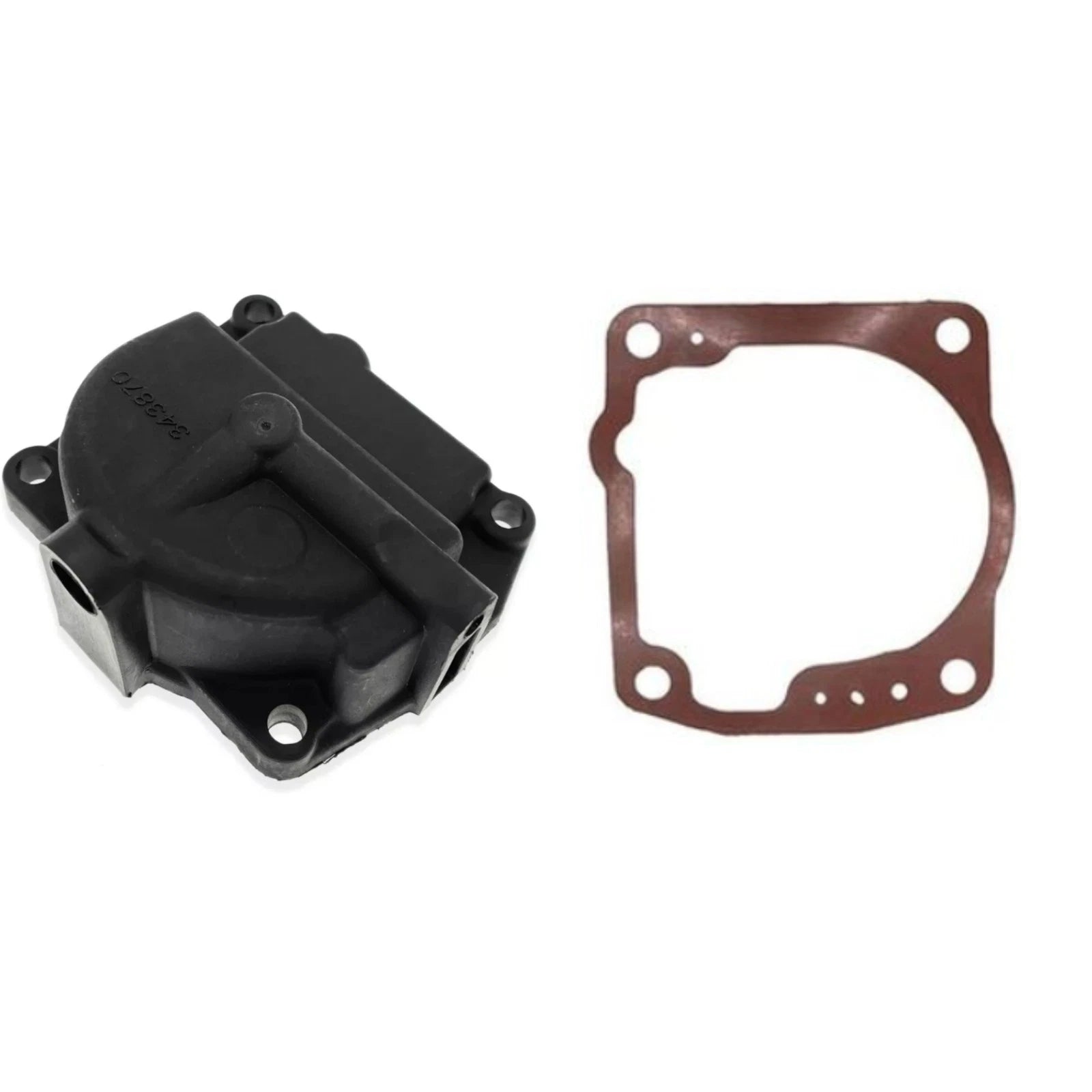 6X Float Chamber Carb Bowl 343870 for OMC Johnson/Evinrude 90-175hp (90-99)