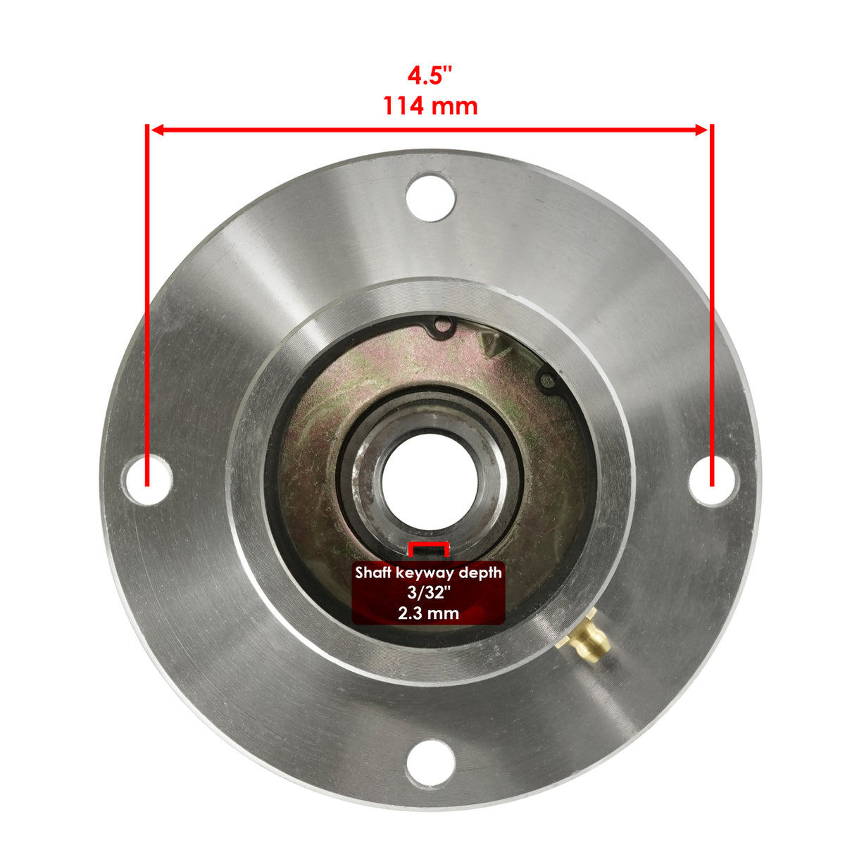 Deck Spindle Blade and Pulley Replacement for Scag SSZ 16BV 18BV 18KH (2000–2000)
