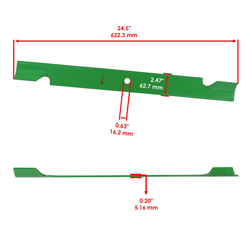 72 Inch Deck Blade Replacement for Toro 2000 Series Lawn Tractors (2005–2015)