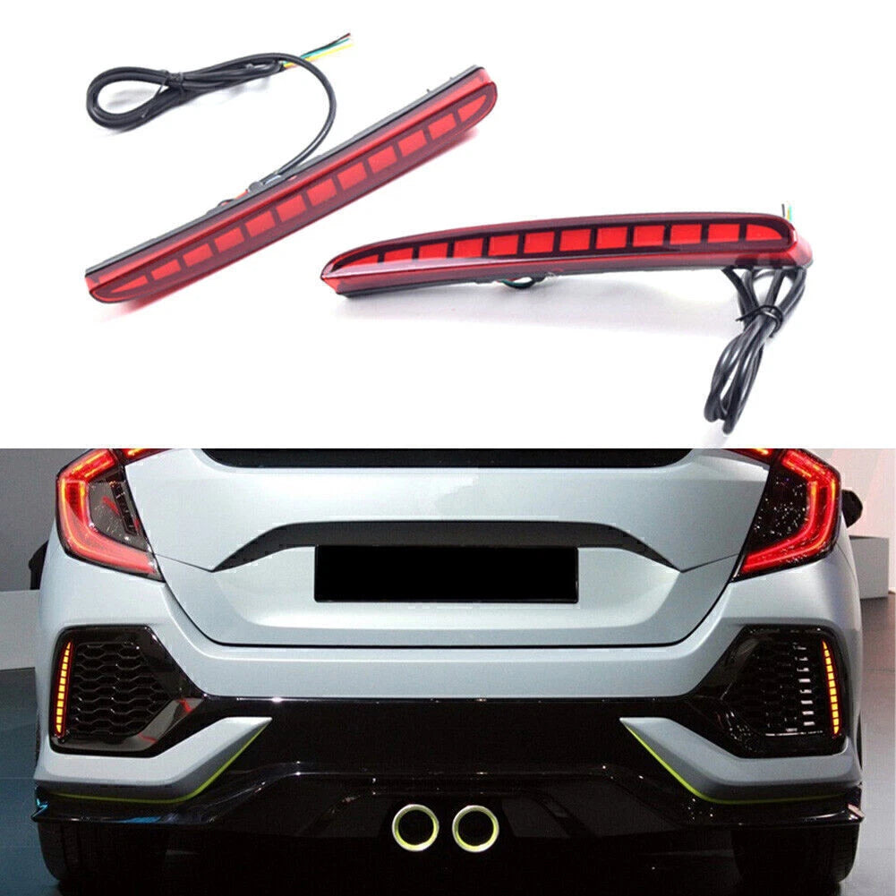 LED Fog Brake Light for Honda Civic Hatchback (2017–2020)