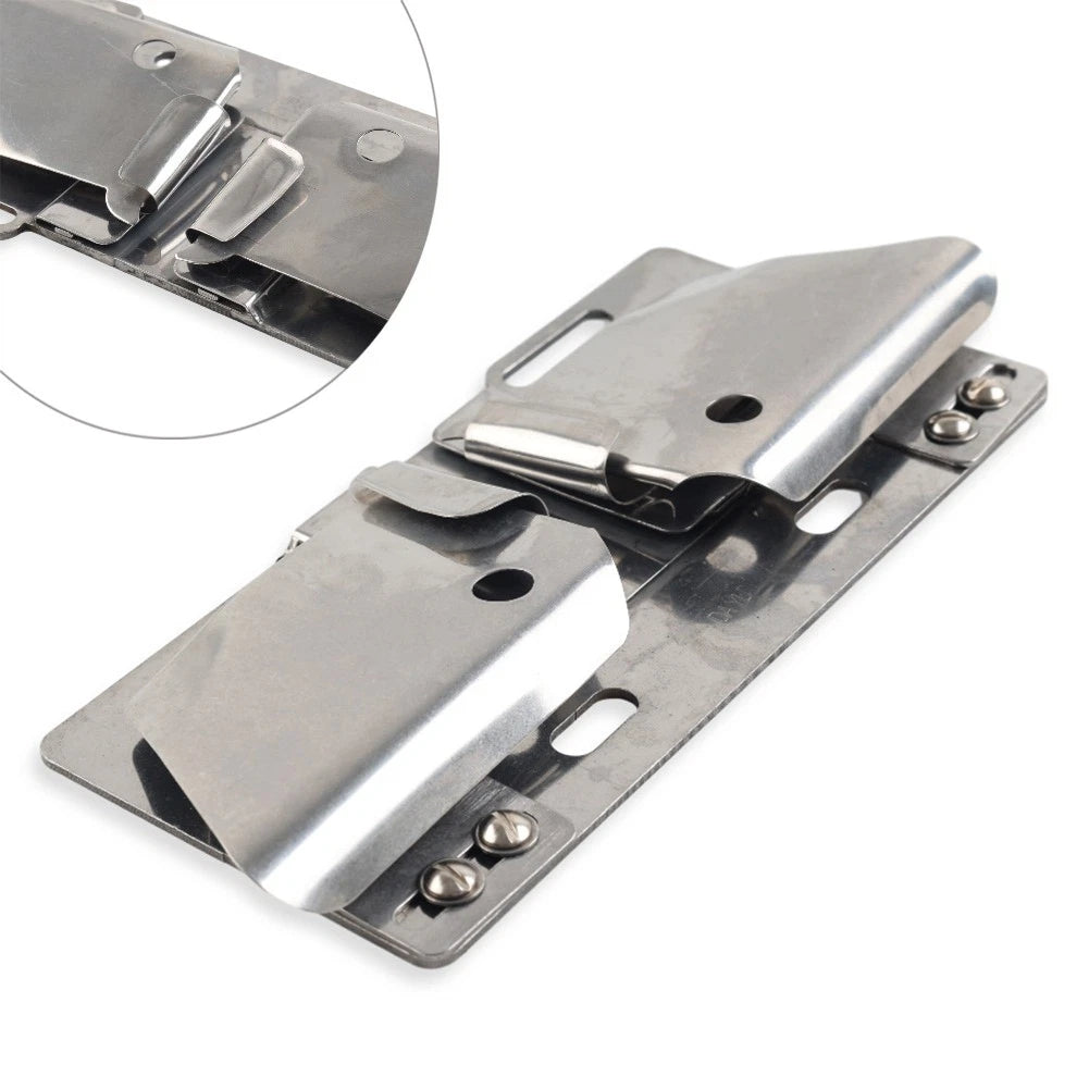 Zipper Attachment&Folder For Single OR Double Needle Sewing Machine Juki 1560+