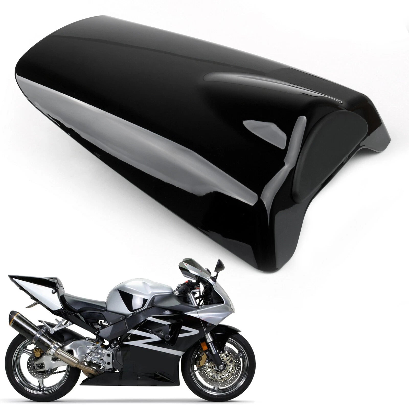 Rear Seat Cover Cowl for Honda CBR954 (2002–2003) Black B1
