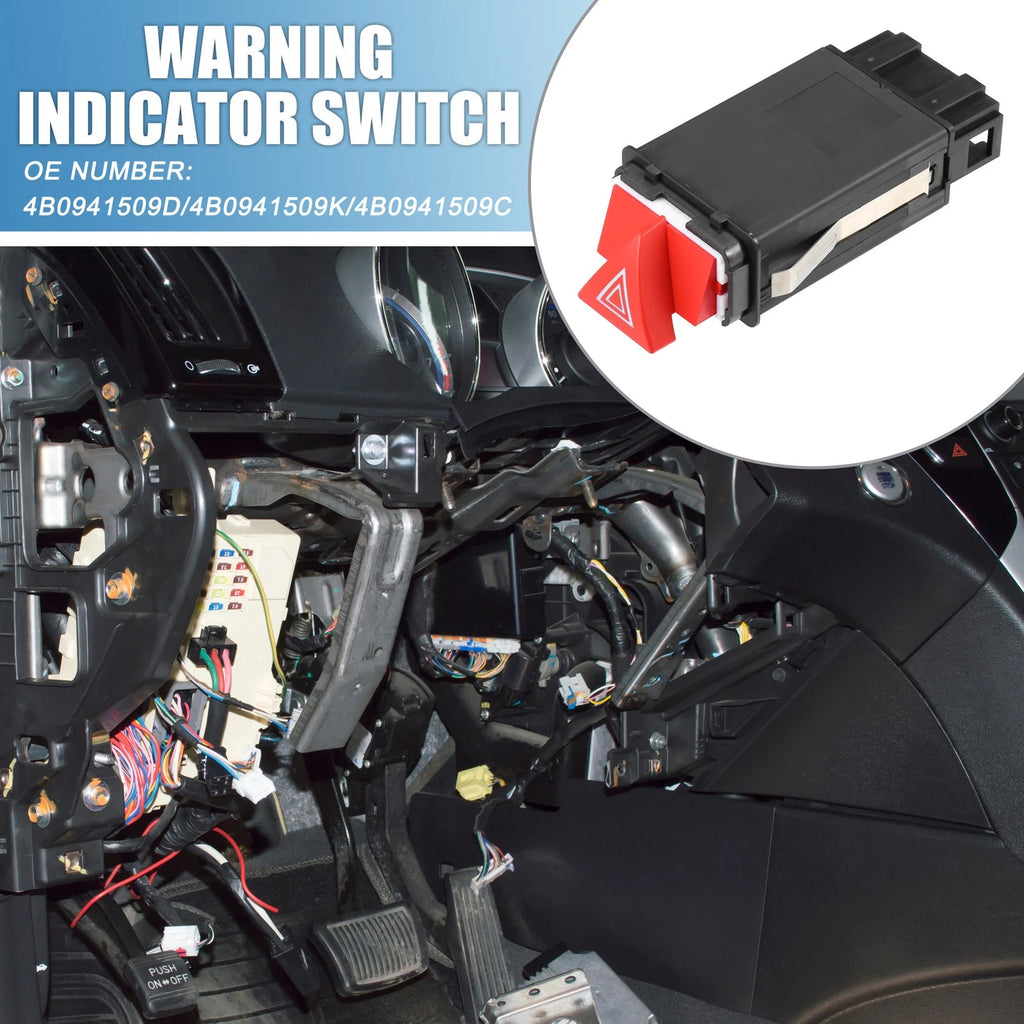 Warning Indicator Switch Replacement for Audi A6 S6 C5 (1997–2005)