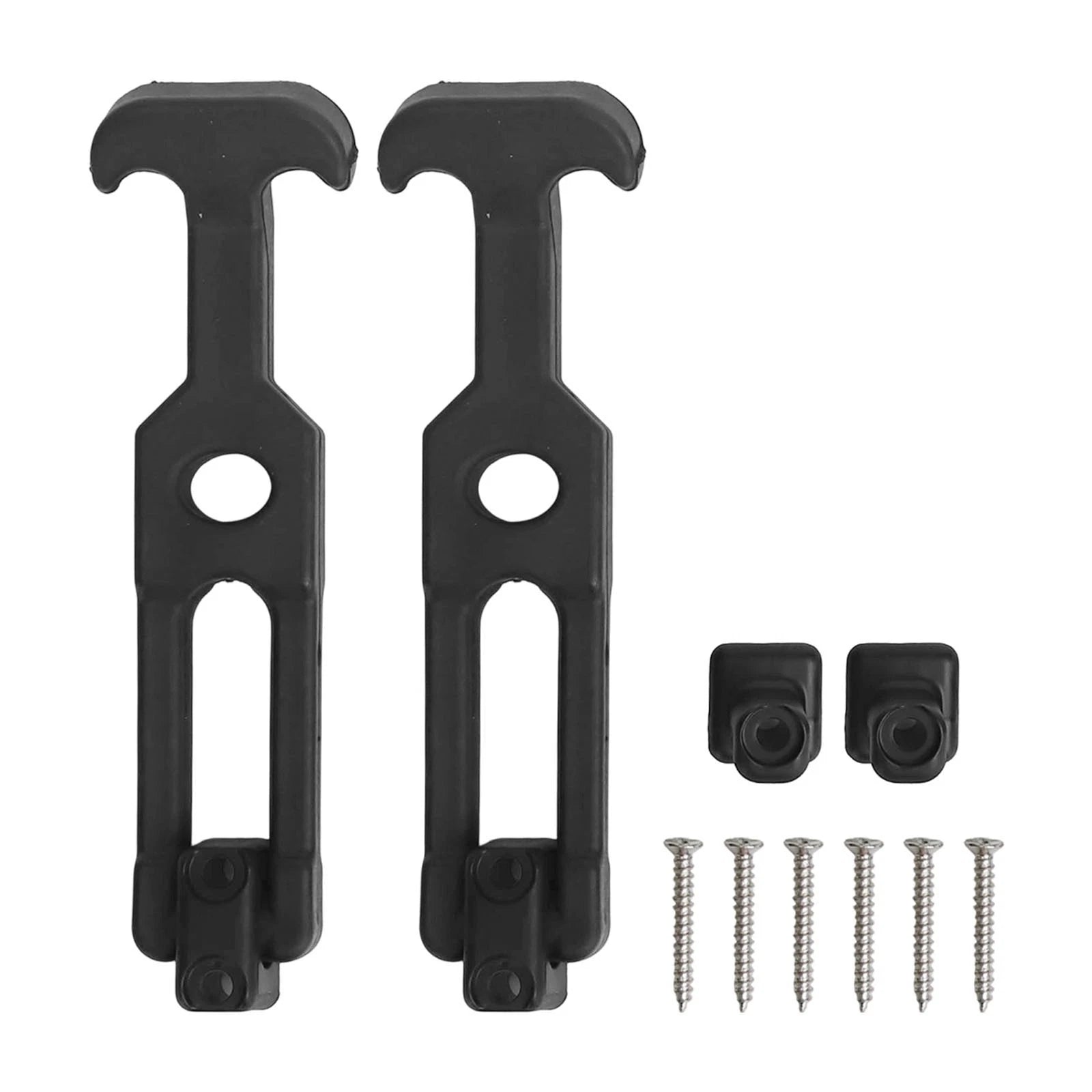 T Handle Rubber Draw Latch Set for Toolbox & Vehicle (2 Pack)