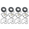4X Carburetor Plunger Diaphragm Repair Kit for Honda CBR600 F4 (1999–2000)
