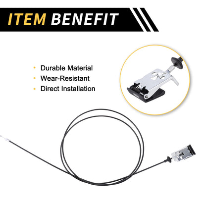Hood Latch Release Cable for Toyota Tacoma (1996–2004) No. 5363004020