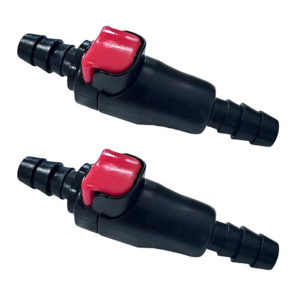 2 Piece Quick Connector Set for Hydration Bladders (14 Inch Tube)