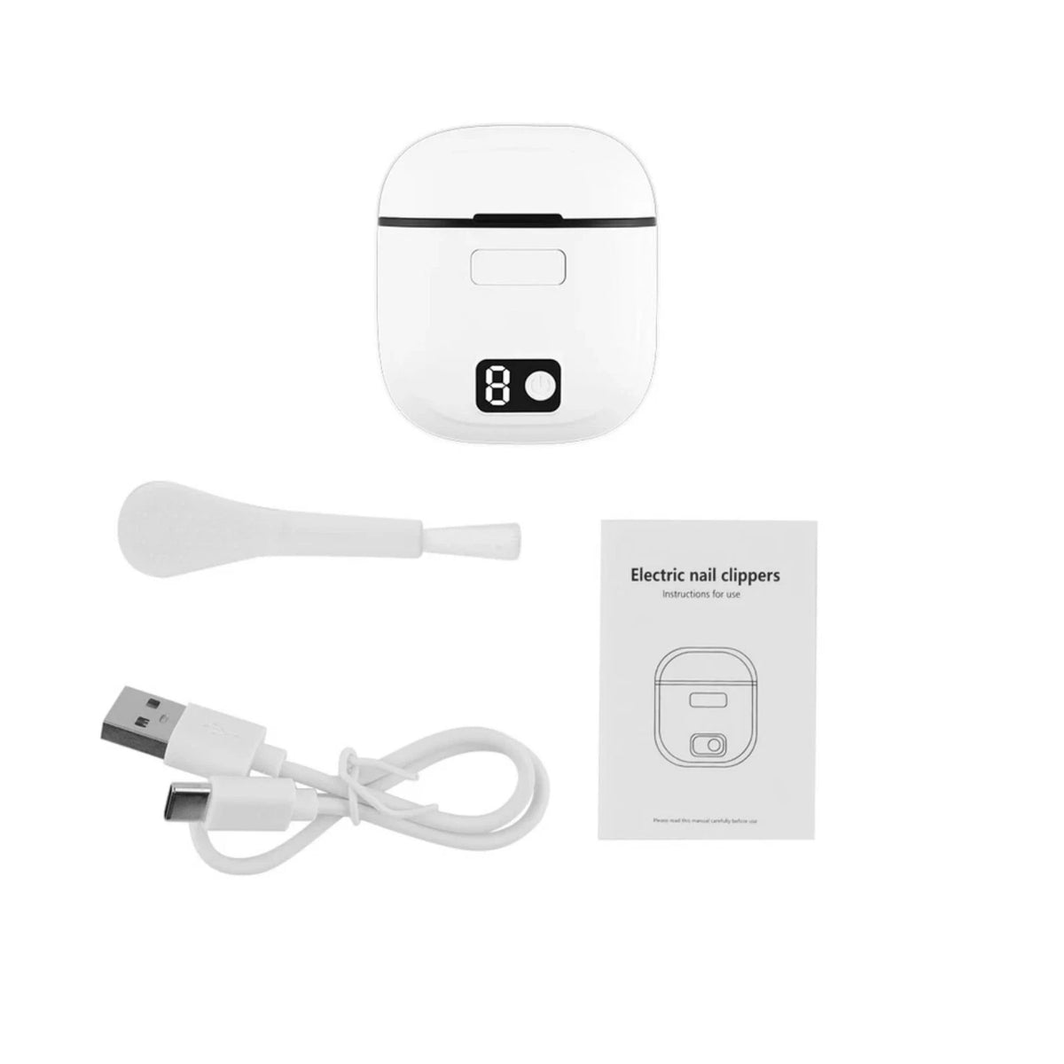 Electric Nail Grinder with Digital Screen & 3 Speed Modes
