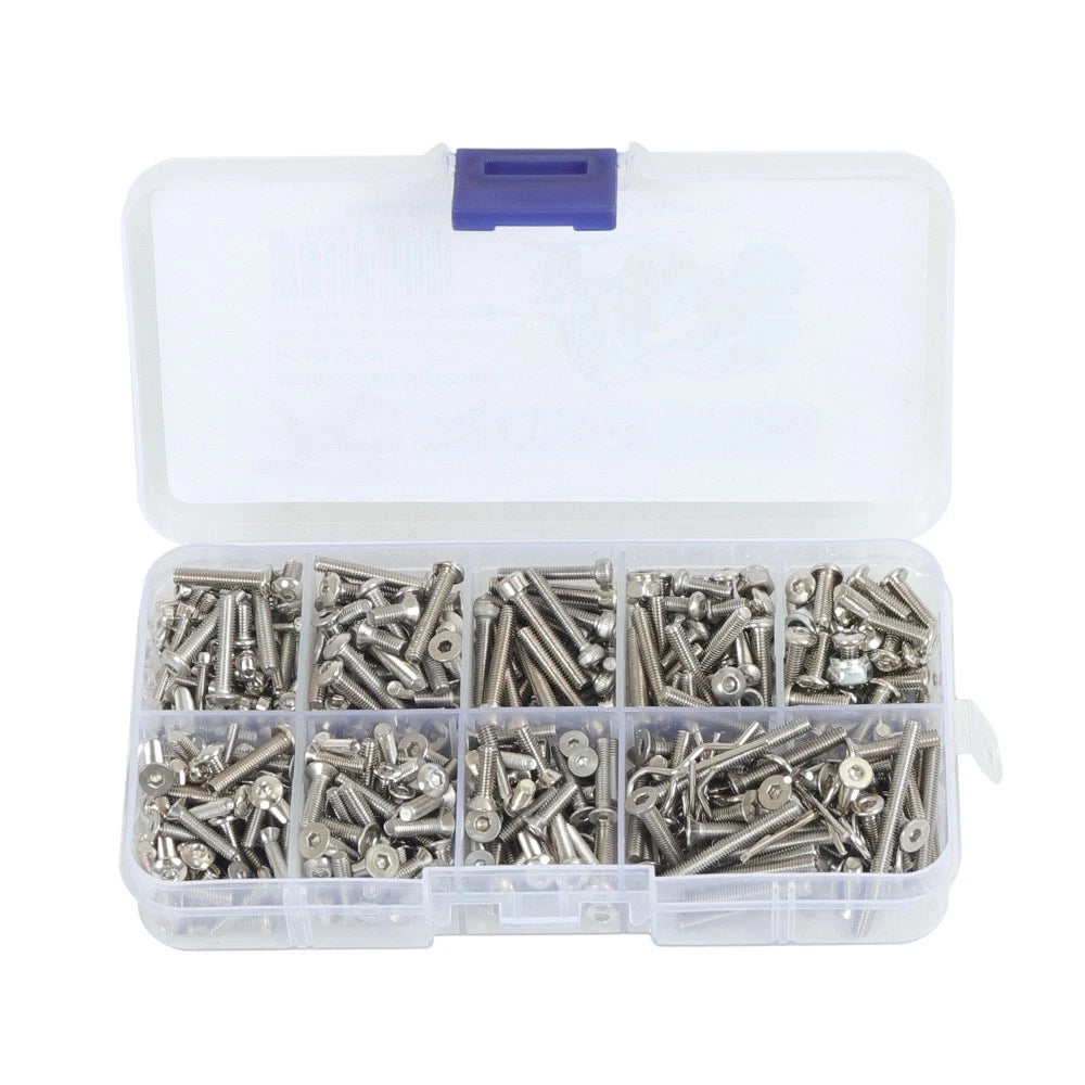 420Pcs Screw Nut Set for Axial SCX10 III Capra 1.9UTB (2020–2023)