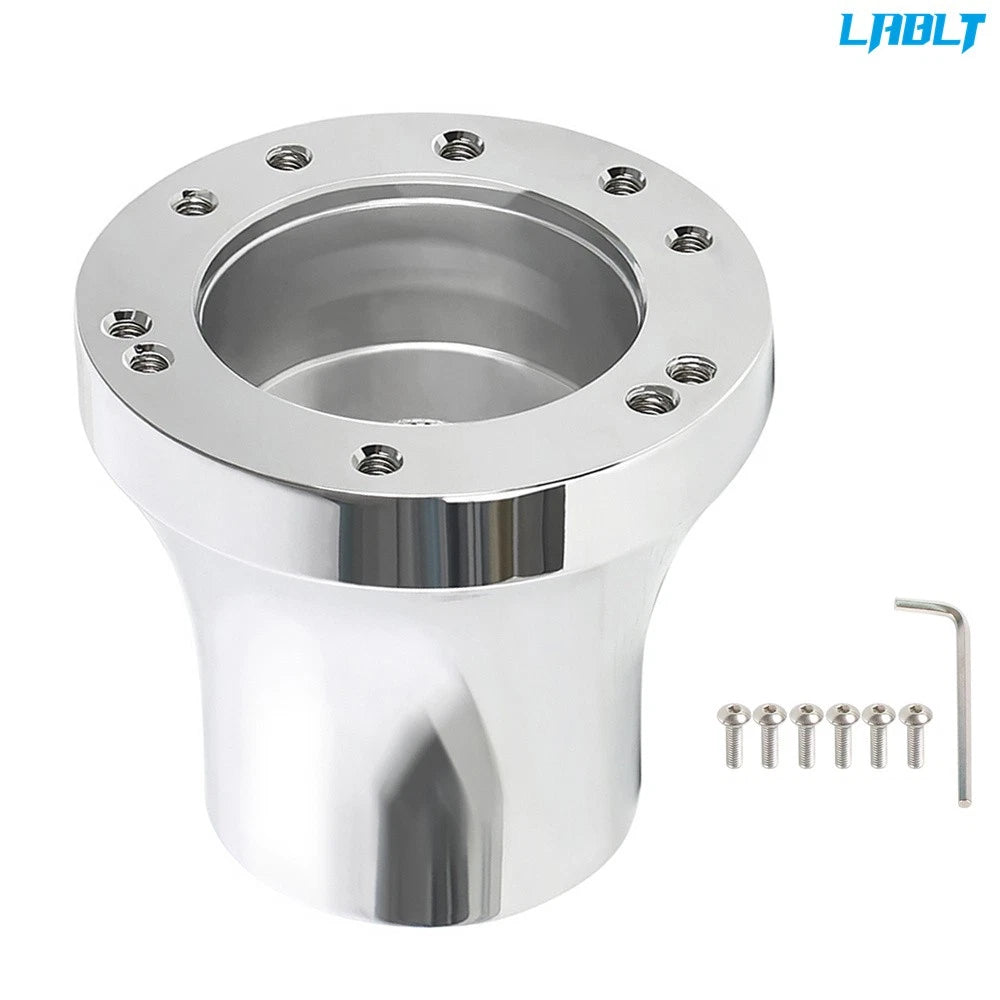 Chrome Steering Wheel Hub Adapter for Yamaha G1-G29 (1996–2021)