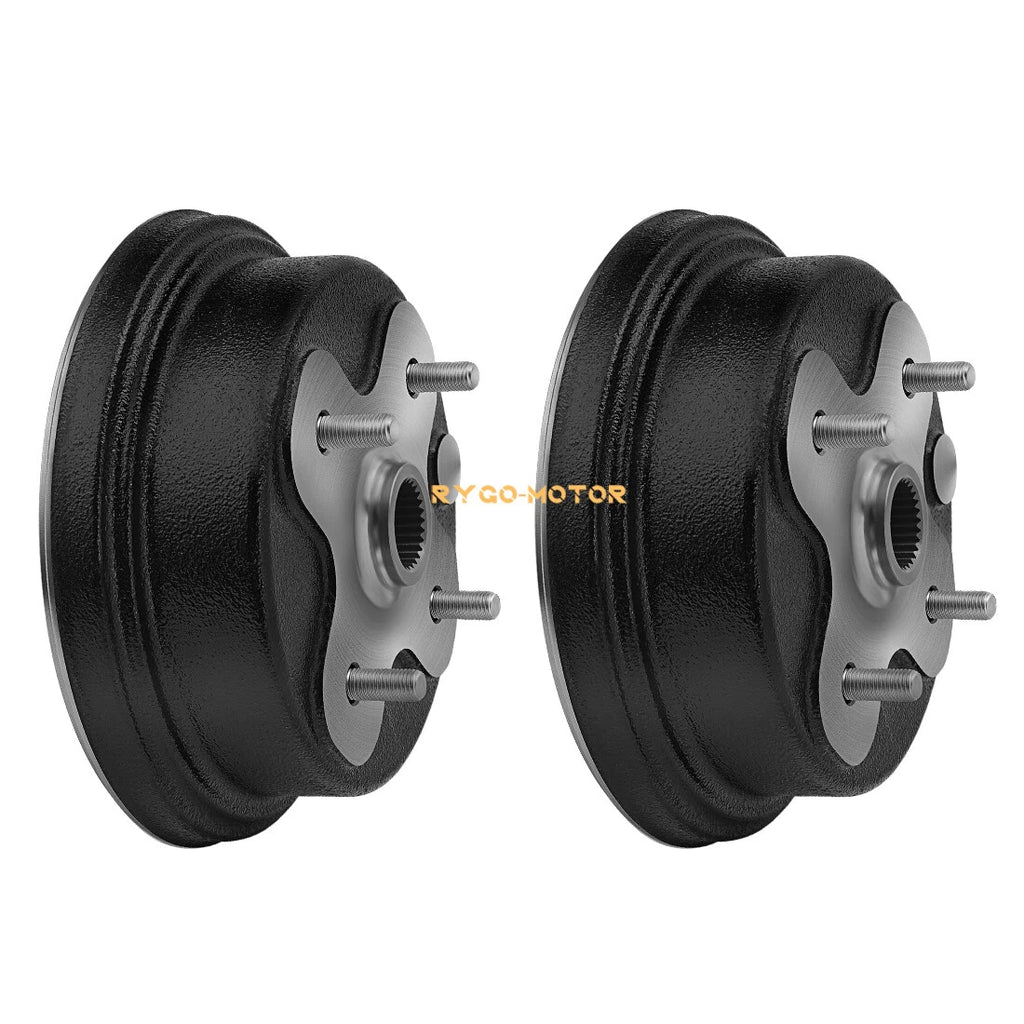2X Brake Drum Hub for Yamaha Timberwolf 250 (1992–1998) YFB250FW YFB250