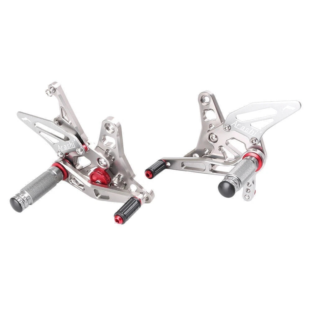Adjustable Rearsets Foot Pegs for Suzuki SV650/S60S (2017) - Grey
