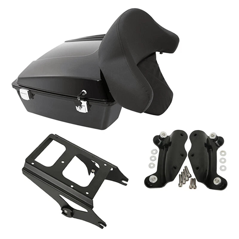 Chopped Trunk Backrest Mount Docking for Harley Touring (2009–2013)