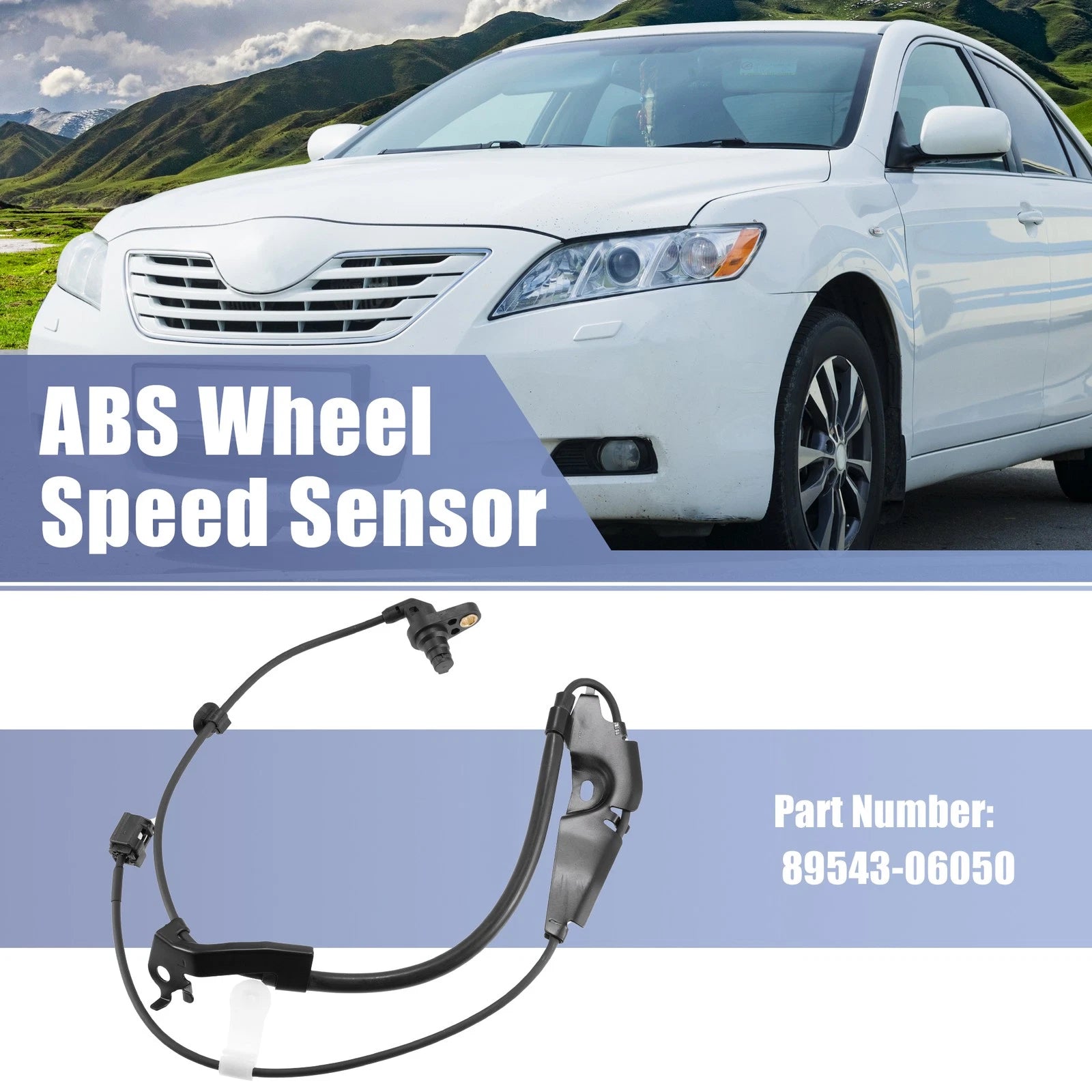 ABS Wheel Speed Sensor Front Left for Toyota Camry (2015–2018)