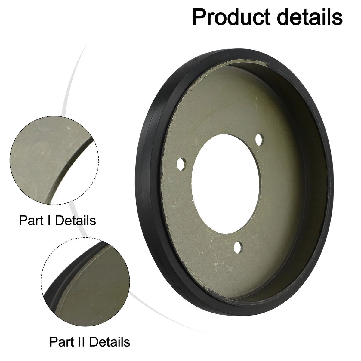 Metal Friction Wheel Replacement for Snow Blowers (15cm Diameter)