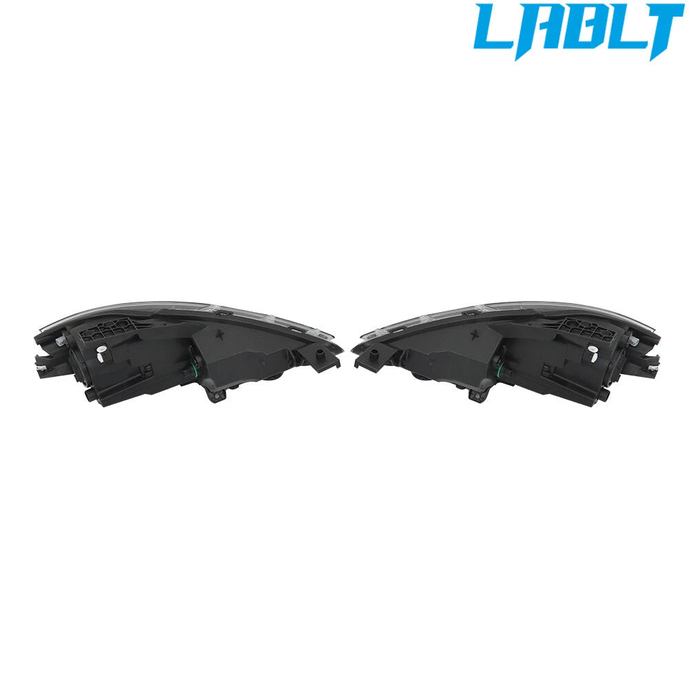 Set of 2 Halogen Headlights for Dodge Dart (2013–2016) LABLT