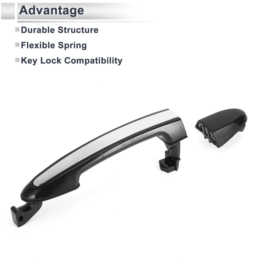 Front Right Exterior Door Handle for Hyundai Santa Fe (2007–2012)