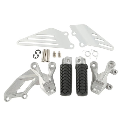 Front Driver Footpegs Bracket Set for Kawasaki Ninja ZX14R ZZR1400 (2006–2023)