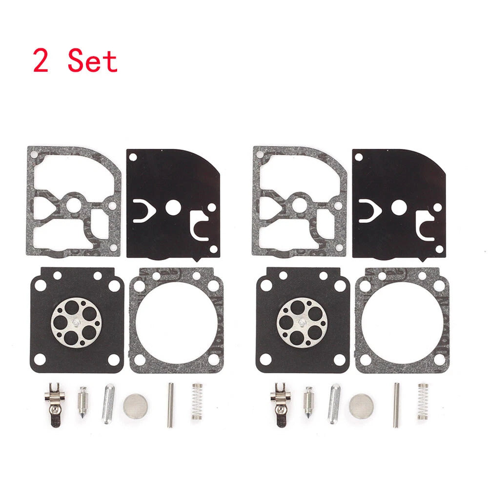 2X Carburetor Repair Kit for ZAMA RB-129 C1M-W26A C1M-W26B C1M-W26C