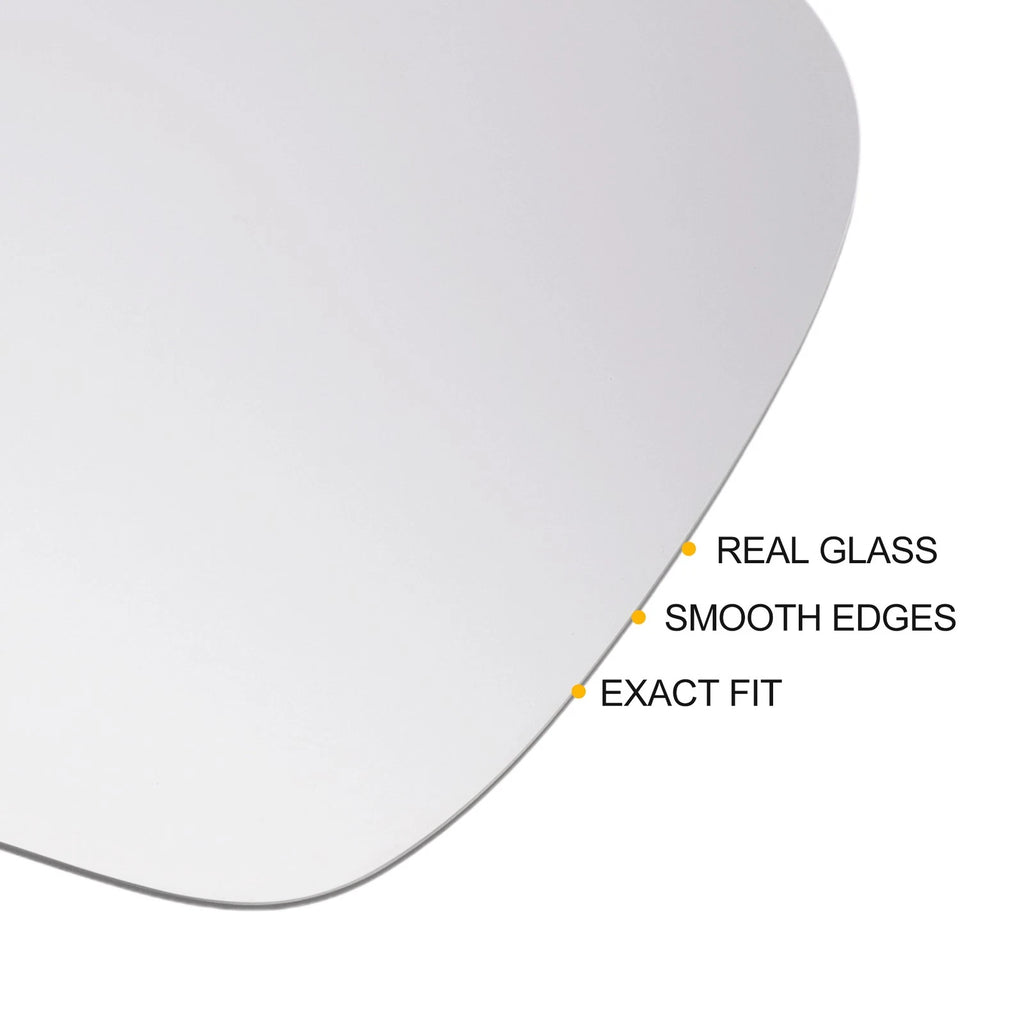 Left Heated White Mirror Glass for SEAT Altea (2007–2018)