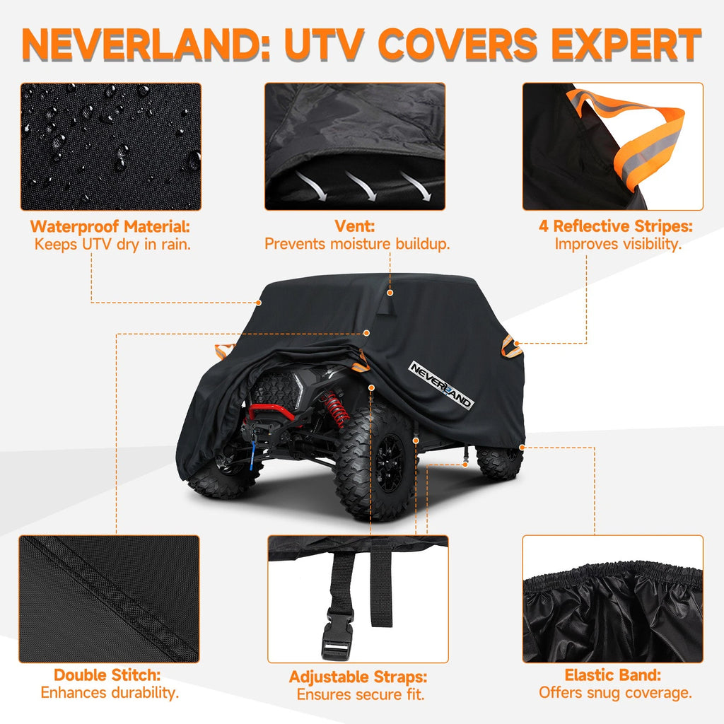 Heavy Duty UTV Cover for Can Am Defender HD5 (2016–2023)