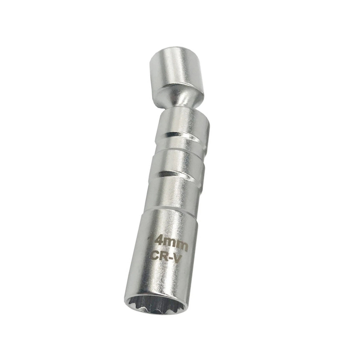 14mm Thin Wall Magnetic Swivel Spark Plug Socket 3/8" Drive 12 Point