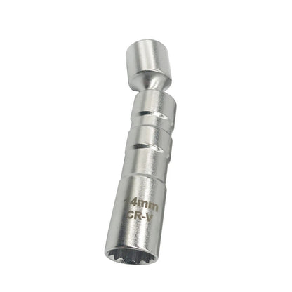 14mm Thin Wall Magnetic Swivel Spark Plug Socket 3/8" Drive 12 Point