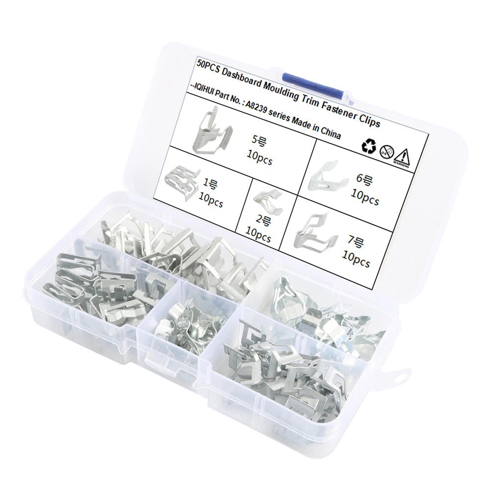 Interior Trim Console Dashboard Moulding Fastener Retainer Clips