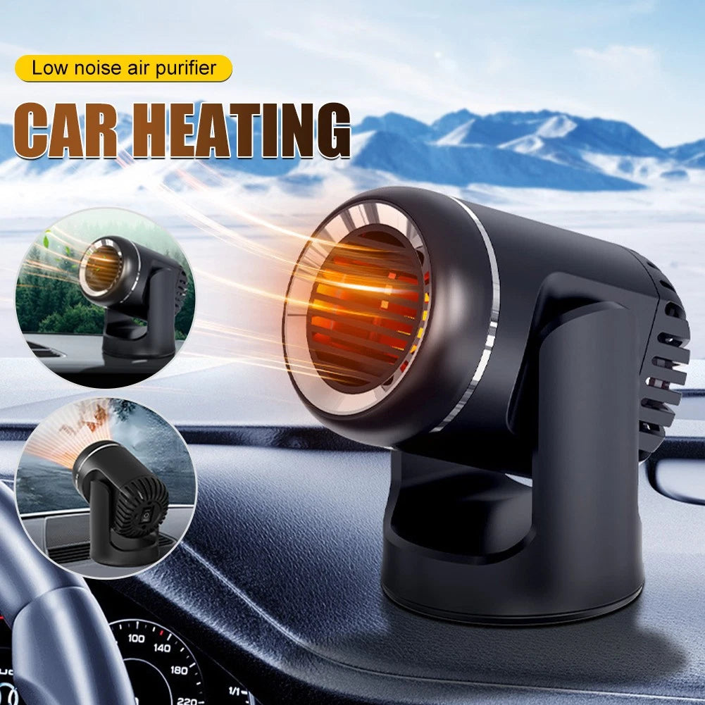 12V Portable Electric Heater for Car (360° Rotary)