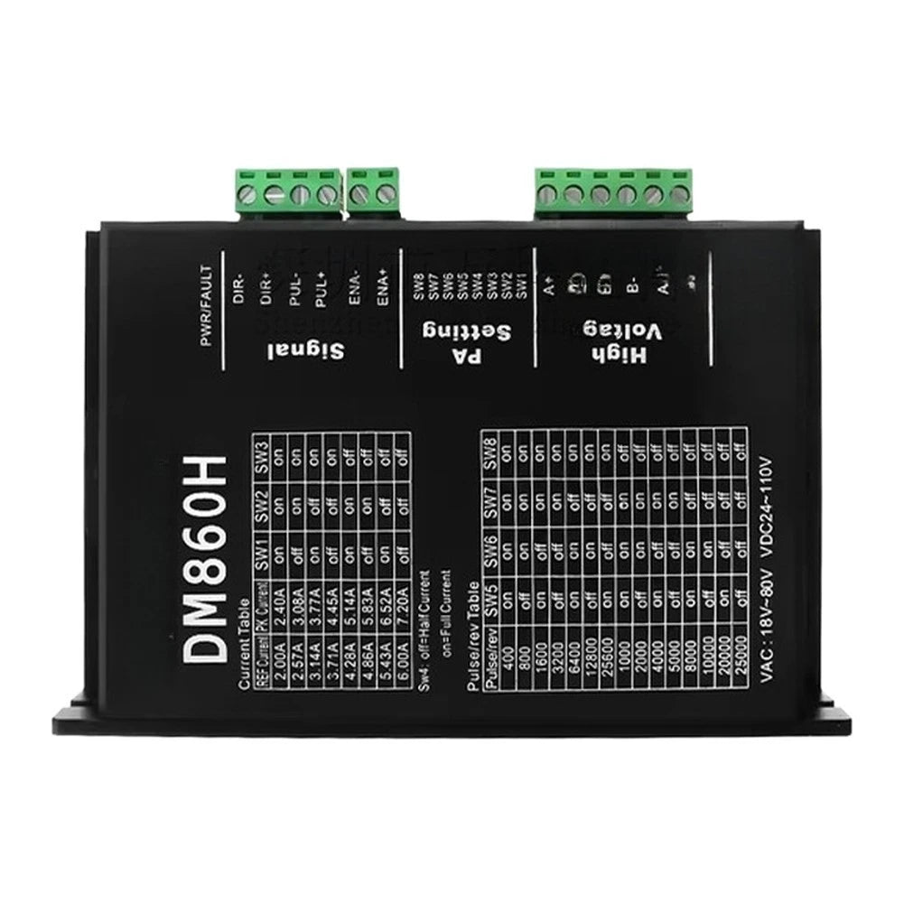 DM860H Stepper Driver for 57 86 Series (Wide Voltage Compatibility)