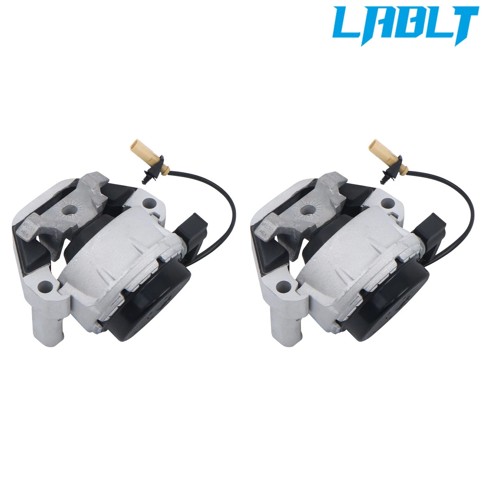 Set of 2 Front Engine Motor Mounts for Audi A6 A7 A8 Quattro (2012–2018)