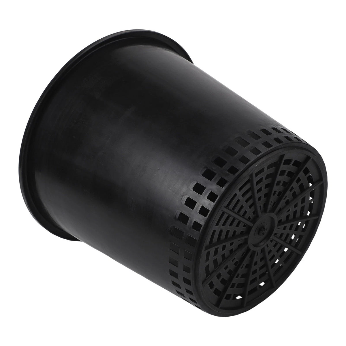 4 Piece Flowerpots with Efficient Drainage for Healthy Growth