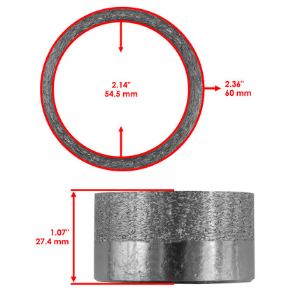 Exhaust Muffler Gasket Replacement for Suzuki Connector (2005–2015)